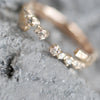 Salt and Pepper Diamond【Amie】Ring, Alternating