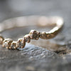 Salt and Pepper Diamond【Amie】Ring, Double Wave
